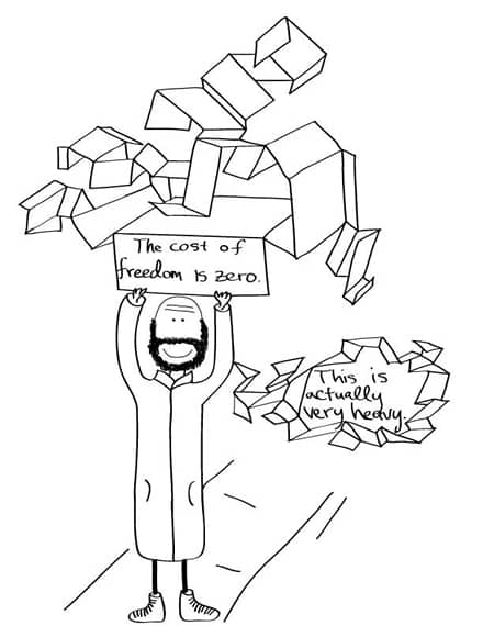 Original Hobo Beau artifact titled Flaps And Freedom, generated from the filename 02-16-09flapsandfreedom.jpg.