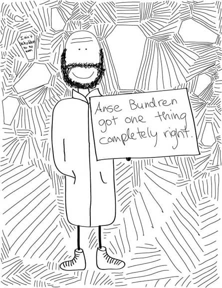 Original Hobo Beau artifact titled Anse Bundren, generated from the filename 02-18-09ansebundren.jpg.