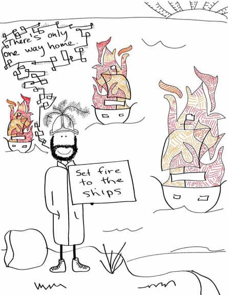 Original Hobo Beau artifact titled The Truth Burns, generated from the filename 03-04-09thetruthburns.jpg.