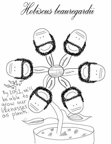 Original Hobo Beau artifact titled Hobiscus, generated from the filename 03-10-09hobiscus.jpg.