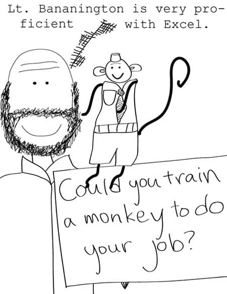Original Hobo Beau artifact titled Monkey Business, generated from the filename 06-07-08monkeybusiness.jpg.