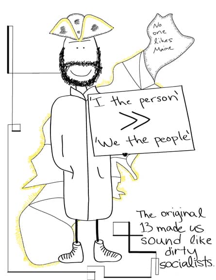 Original Hobo Beau artifact titled I The Person, generated from the filename 12-22-09-itheperson.jpg.