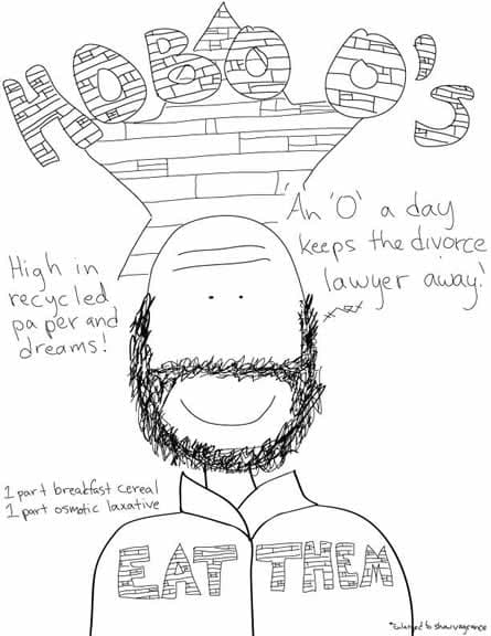 Original Hobo Beau artifact titled Hobo O S, generated from the filename 12-07-08hobo-o_s.jpg.